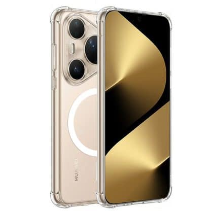 Techsuit Shockproof Clear Silicone MagSafe - θήκη για Huawei Pura 80 Ultra - Διάφανο