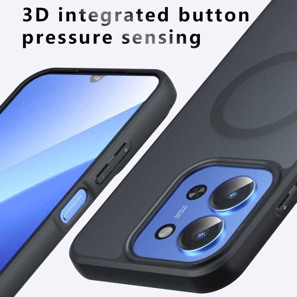Techsuit PureFrost MagSafe - θήκη για Xiaomi Redmi 15C 4G - Μαύρο - Image 3