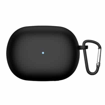 Techsuit - Silicone Case - For Xiaomi Redmi Buds 4 Pro, Smooth Ultrathin Material - Black
