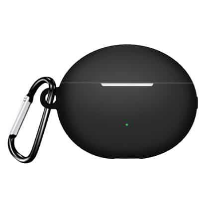 Techsuit - Silicone Case - For Huawei Freebuds 6i, Smooth Ultrathin Material - Black