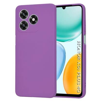 Techsuit SoftFlex - θήκη για Honor X5c Plus - Μωβ