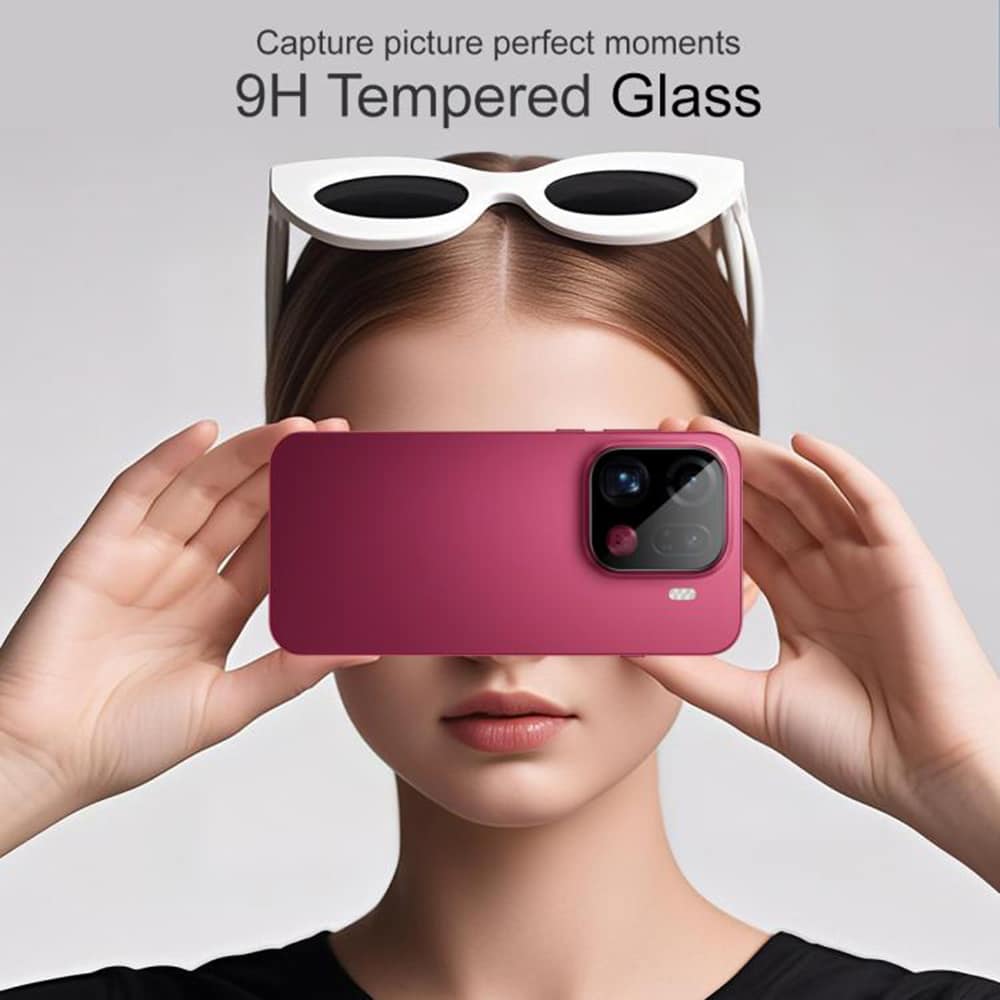 Techsuit - Full Camera Glass - Oppo Find X9 Pro - Black - Image 4