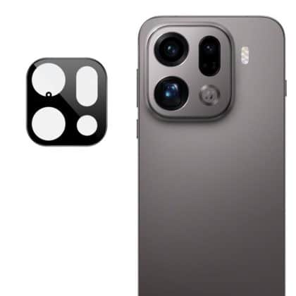 Techsuit - Full Camera Glass - Oppo Find X9 Pro - Black