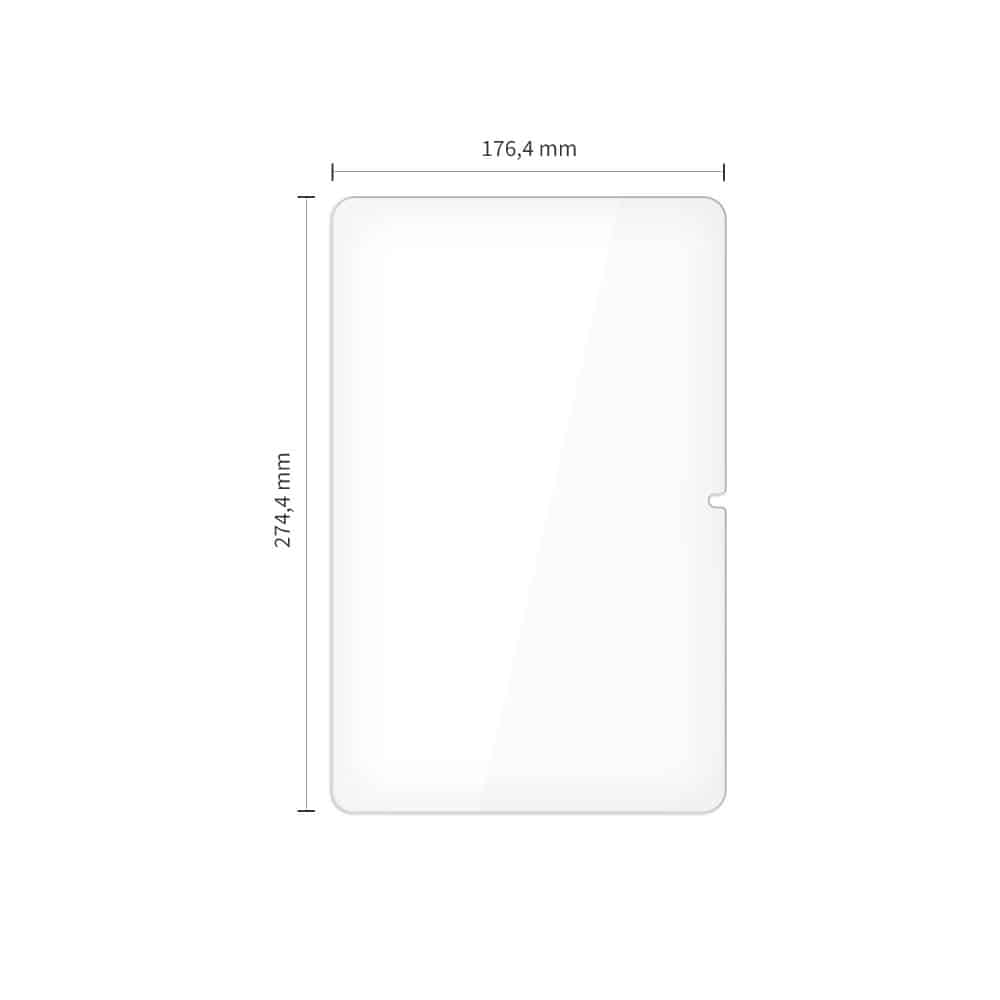 Σκληρυμένο γυαλί Tech-Protect Glass Fit+ 2-Pack Lenovo Idea Tab Plus 12.1 Tb-361 Clear - Image 2