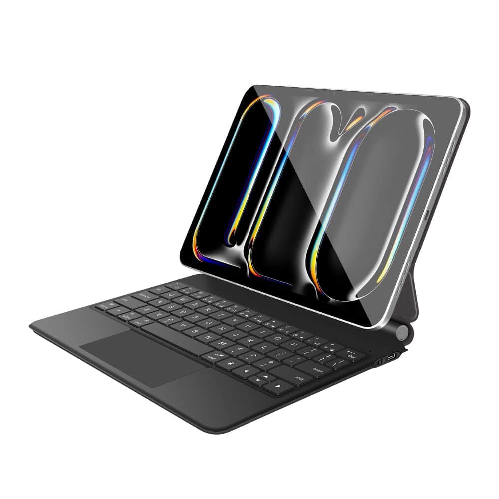 Tech-Protect Smartcase Magnetic + Keyboard iPad Pro 11” 5 / 6 2024-2025 Black - Image 2