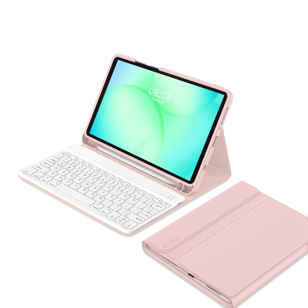 Tech-Protect Sc Pen + Keyboard Galaxy Tab A9 / A11 8.7 X110 / X115 / X133 / X135 Pink - Image 2