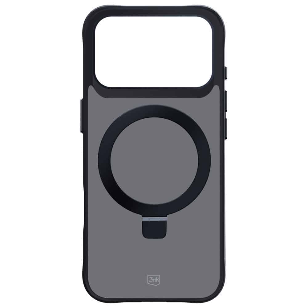 3MK Smoke Case Mag&Stand - θήκη για Apple iPhone 17 Pro - Μαύρο - Image 3