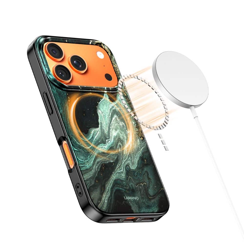 Tech-Protect Lamano Magsafe iPhone 17 Pro Max Verde Aura - Image 5