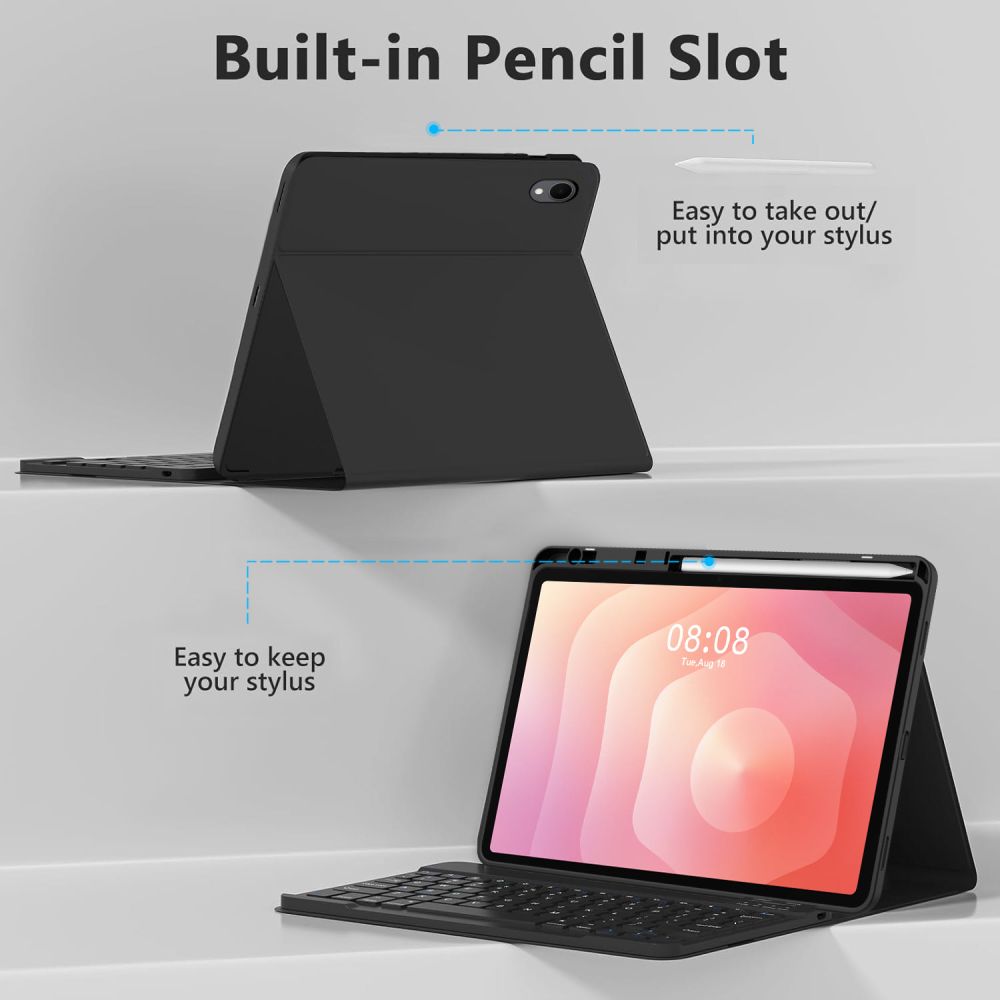 Tech-Protect Sc Pen + Keyboard Galaxy Tab S11 11.0 X730 / X736b Black - Image 4