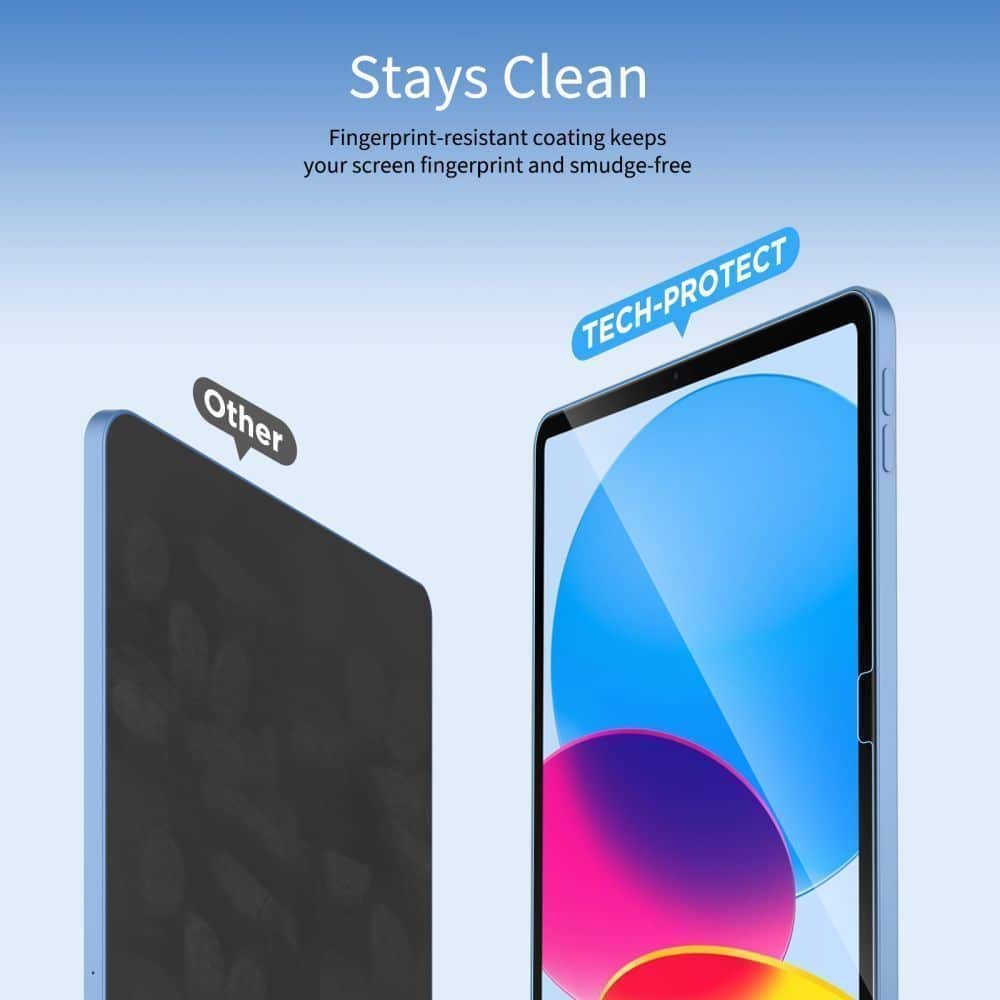 Σκληρυμένο γυαλί Tech-Protect Glass Fit+ 2-Pack Lenovo Idea Tab Plus 12.1 Tb-361 Clear - Image 4