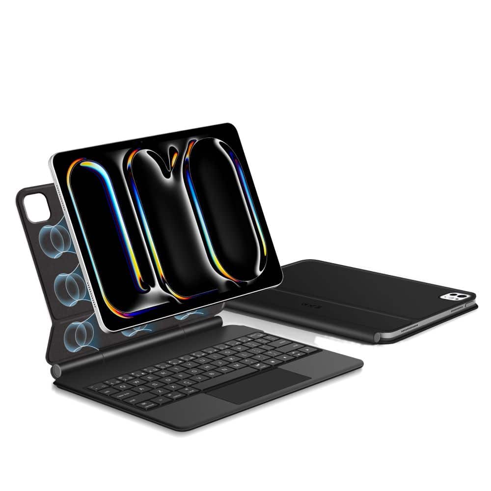 Tech-Protect Smartcase Magnetic + Keyboard iPad Pro 11” 5 / 6 2024-2025 Black - Image 5