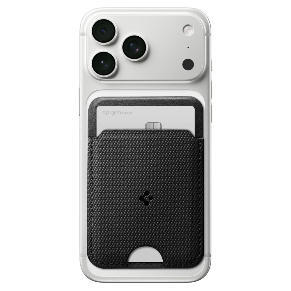 Spigen S314-1 Slim Fold Tripod Magsafe Universal Magnetic Card Holder Black - Image 6