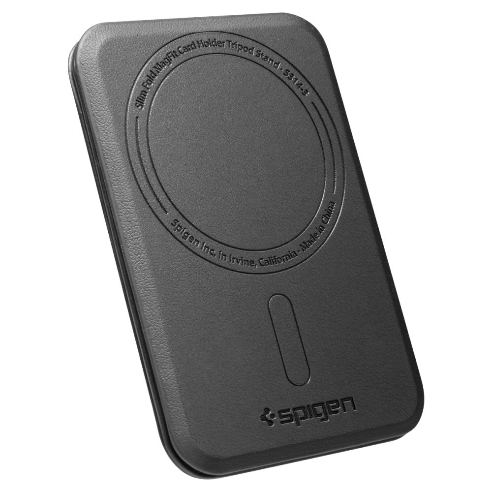 Spigen S314-3 Slim Fold Tripod Magsafe Universal Magnetic Card Holder Black - Image 7