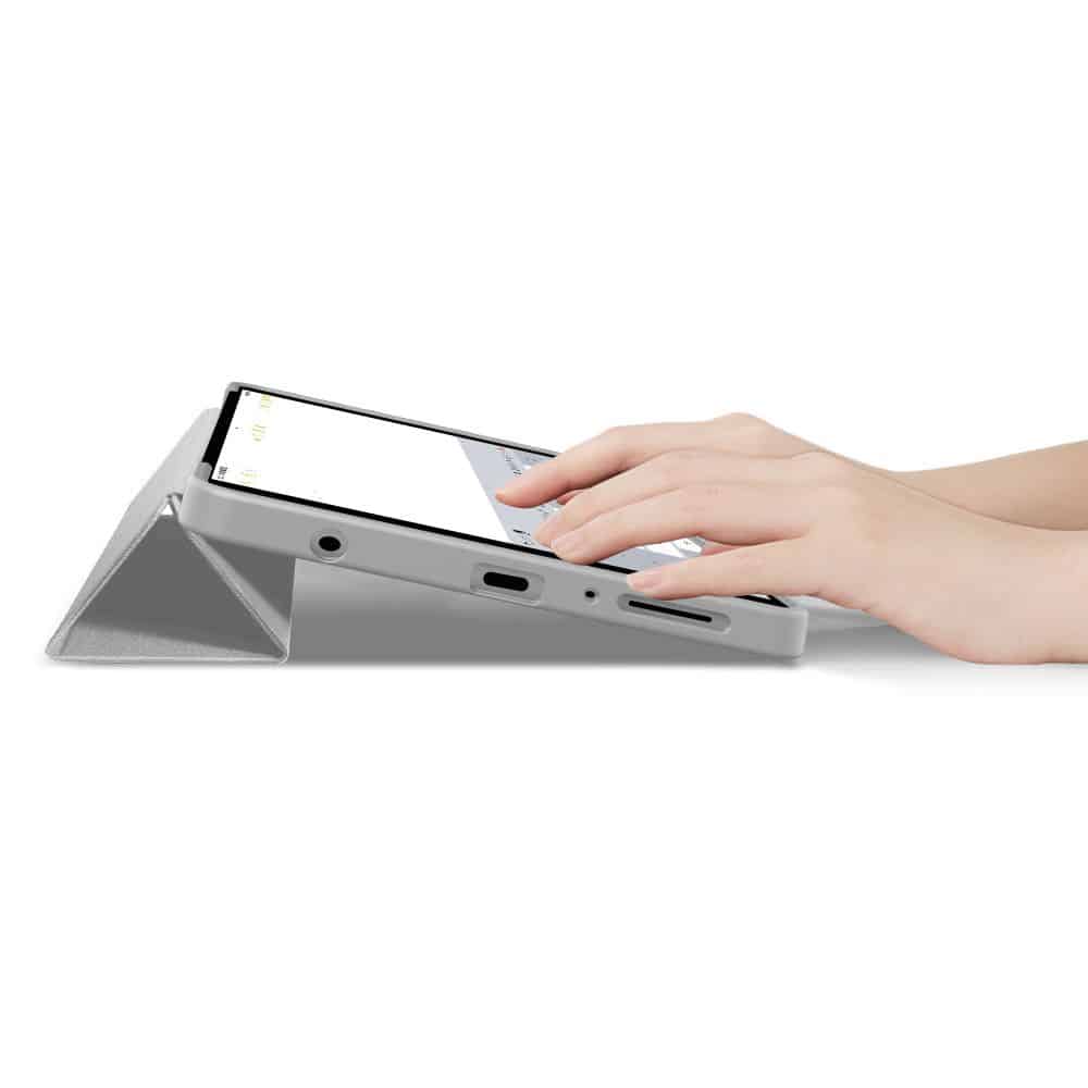 Tech-Protect Smartcase Galaxy Tab A9 / A11 8.7 X110 / X115 / X133 / X135 Grey - Image 6