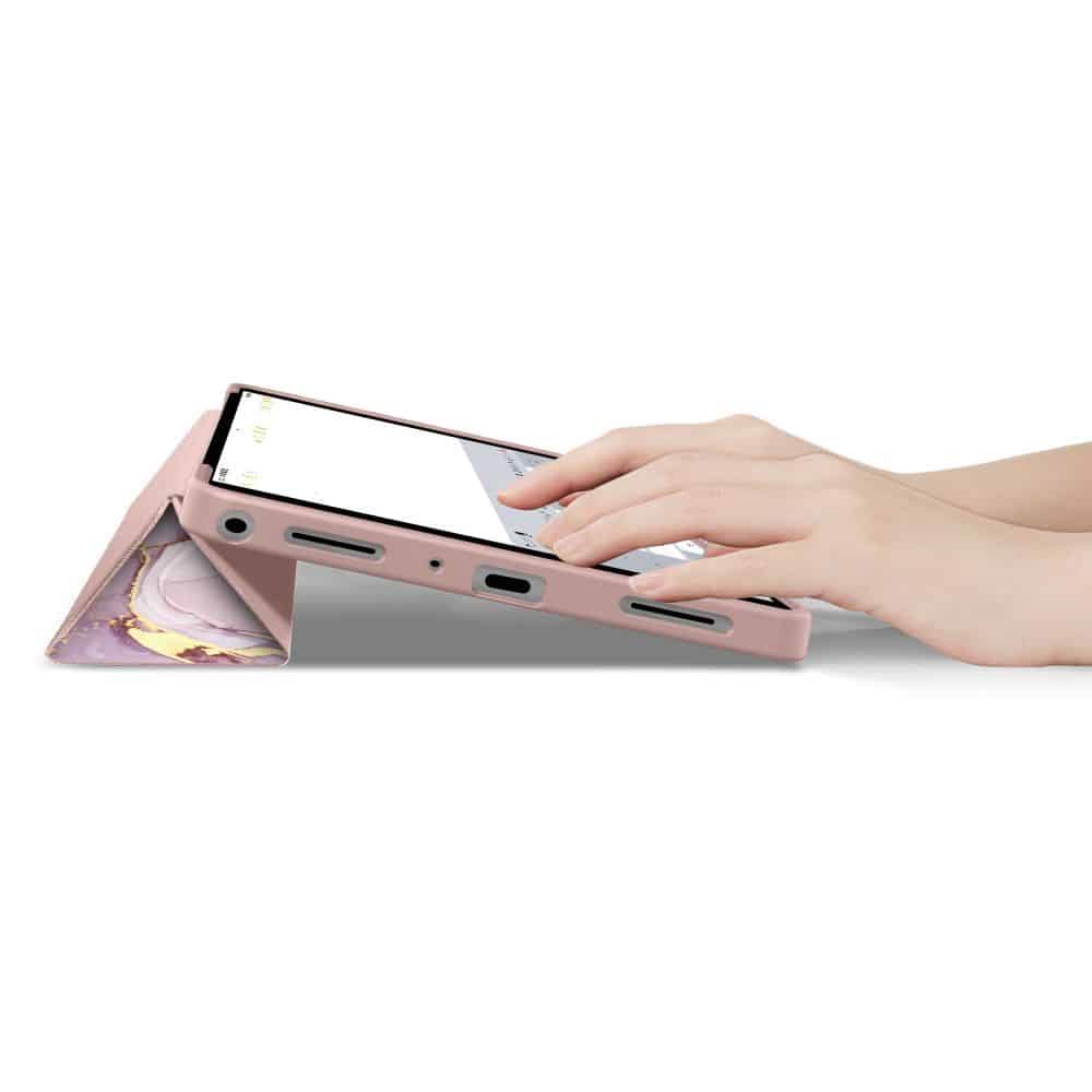 Tech-Protect Smartcase Galaxy Tab A9+ / A11+ Plus 11.0 X210 / X215 / X216 / X230 / X235 / X236 Marble - Image 6