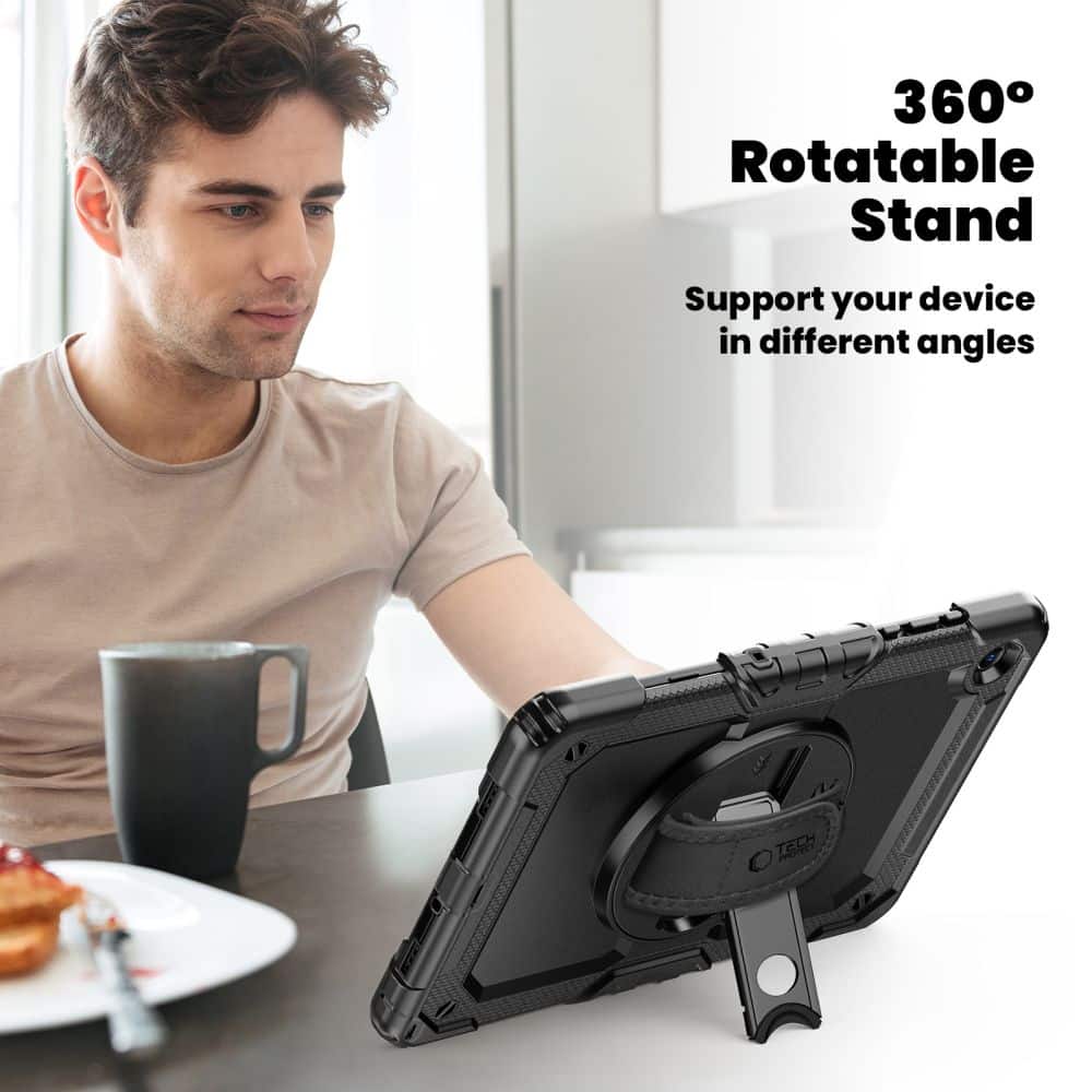 Tech-Protect Solid Galaxy Tab A9+ / A11+ Plus 11.0 X210 / X215 / X216 / X230 / X235 / X236 Black - Image 6