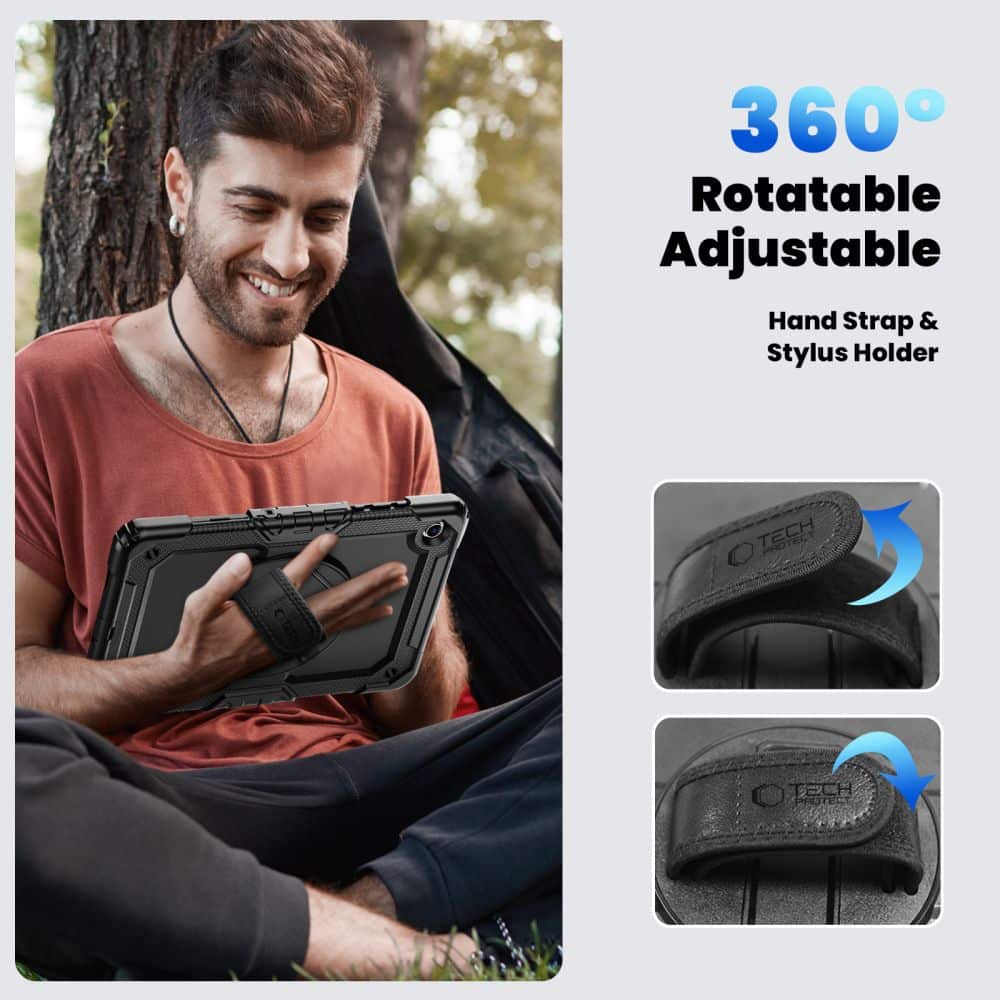 Tech-Protect Solid Galaxy Tab A9+ / A11+ Plus 11.0 X210 / X215 / X216 / X230 / X235 / X236 Black - Image 7