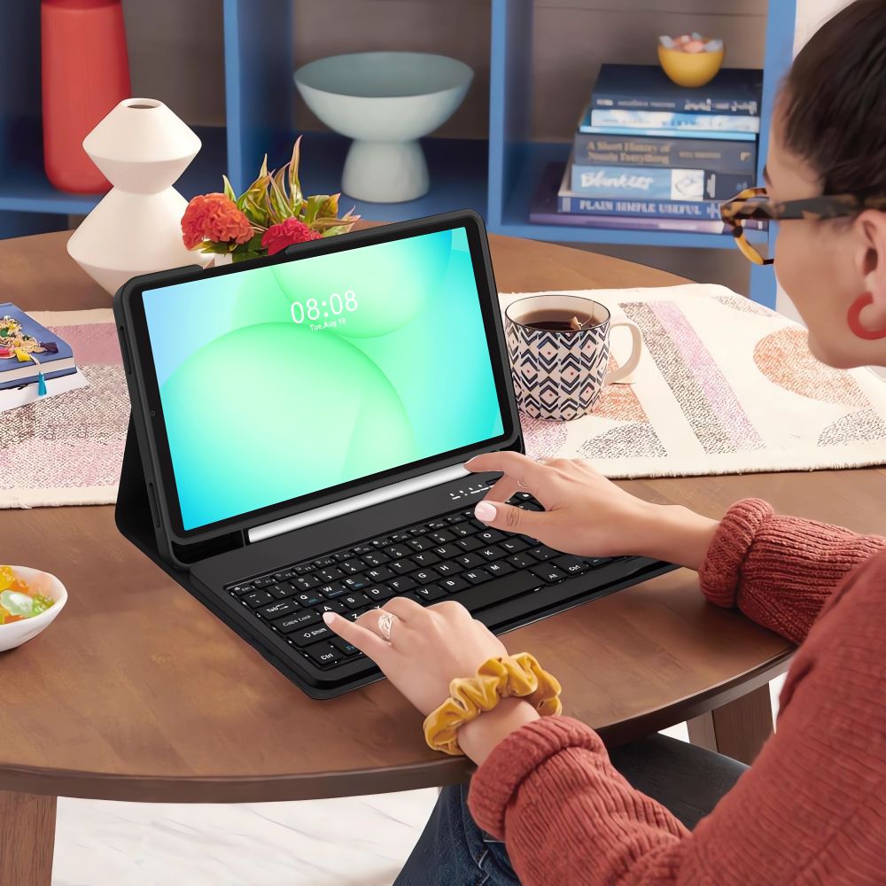 Tech-Protect Sc Pen + Keyboard Galaxy Tab A9 / A11 8.7 X110 / X115 / X133 / X135 Black - Image 7
