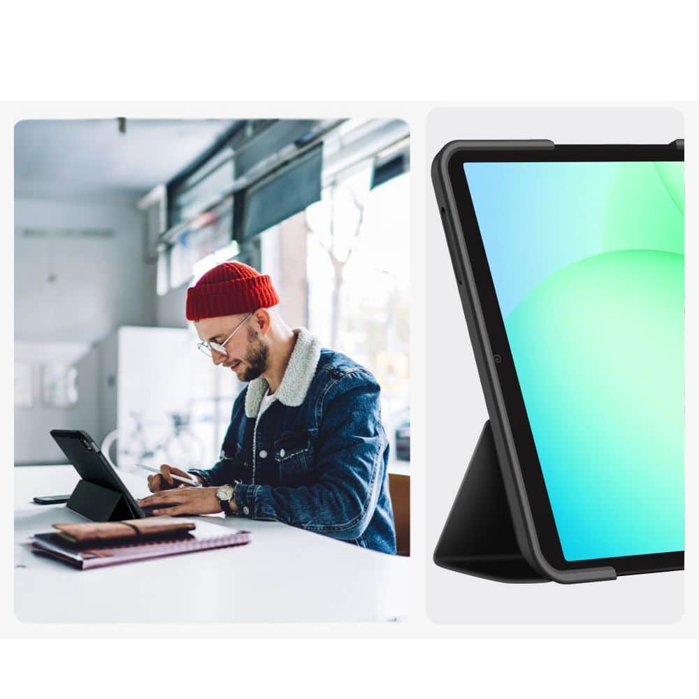 Tech-Protect Smartcase Galaxy Tab A9 / A11 8.7 X110 / X115 / X133 / X135 Black - Image 7