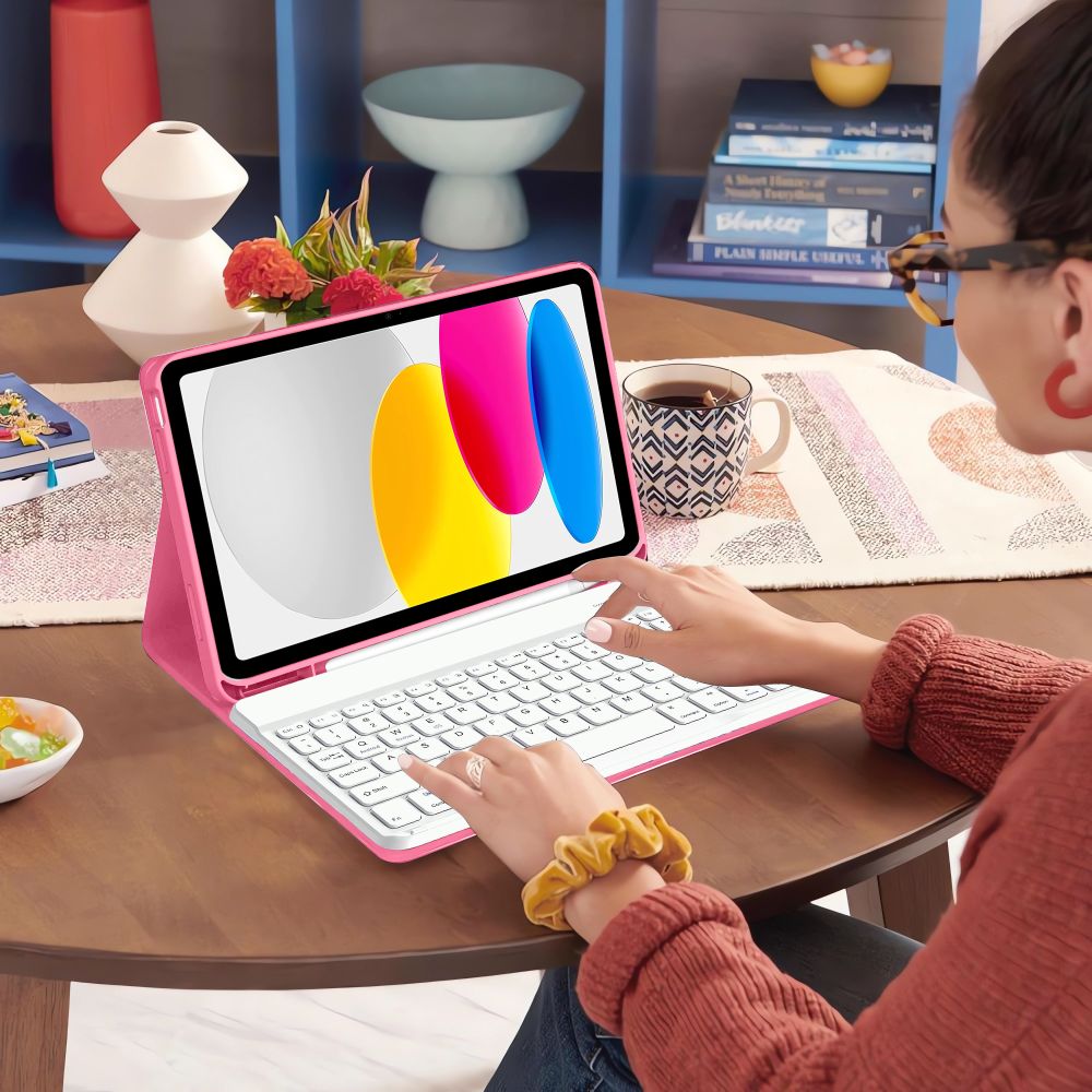 Tech-Protect Sc Pen + Keyboard iPad 10.9” 10 / 2022 / 11” 11 / 2025 Magenta - Image 8