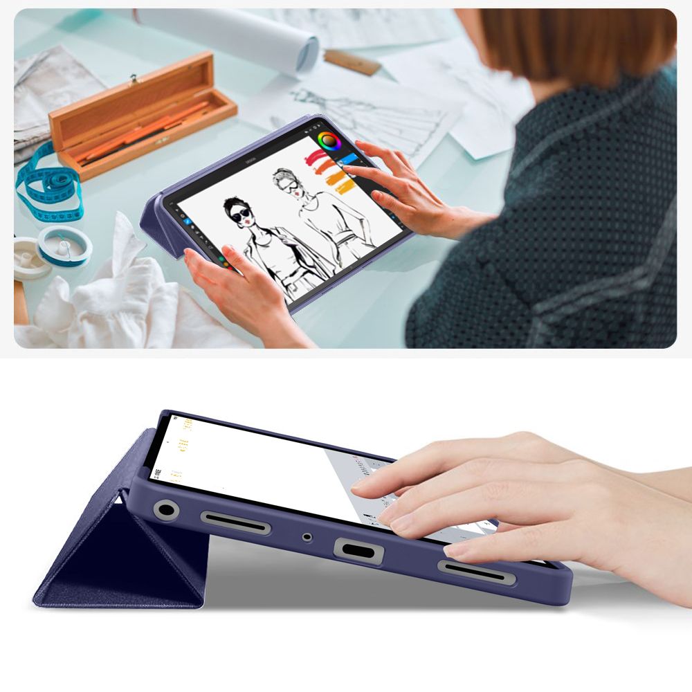 Tech-Protect Smartcase Galaxy Tab A9+ / A11+ Plus 11.0 X210 / X215 / X216 / X230 / X235 / X236 Navy - Image 8