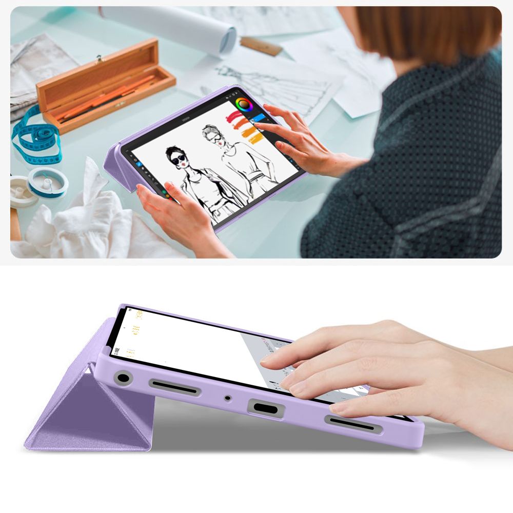 Tech-Protect Smartcase Galaxy Tab A9+ / A11+ Plus 11.0 X210 / X215 / X216 / X230 / X235 / X236 Violet - Image 8