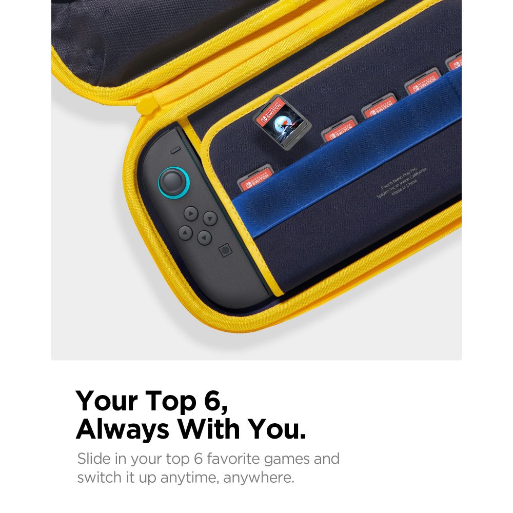 Spigen Nano Pop Pro Pouch Nintendo Switch 2 Blueberry Navy - Image 8