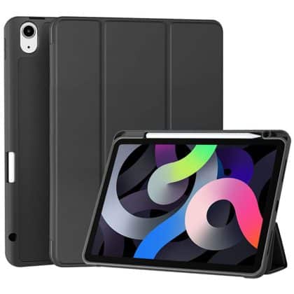 Techsuit - Flex Trifold (with Pencil Holder) - Samsung Galaxy Tab S11 Ultra - Black