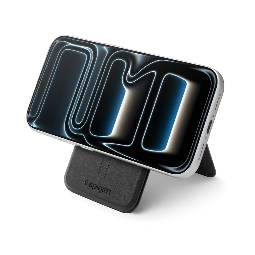 Spigen S314-3 Slim Fold Tripod Magsafe Universal Magnetic Card Holder Black - Image 10
