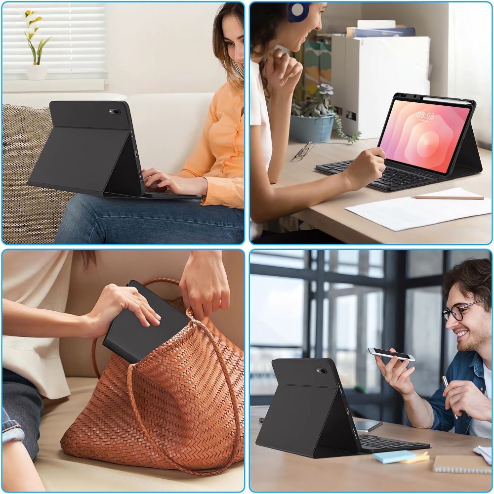 Tech-Protect Sc Pen + Keyboard Galaxy Tab S11 11.0 X730 / X736b Black - Image 9