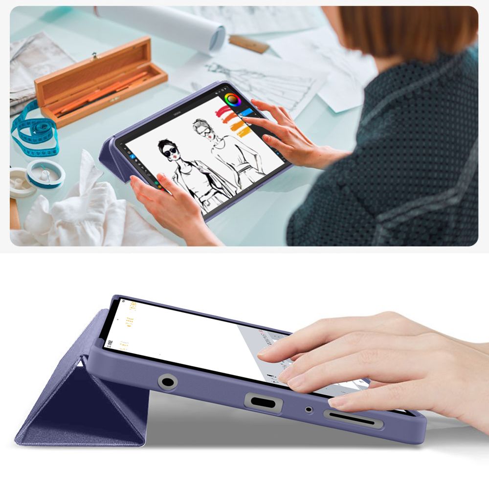 Tech-Protect Smartcase Galaxy Tab A9 / A11 8.7 X110 / X115 / X133 / X135 Navy - Image 9