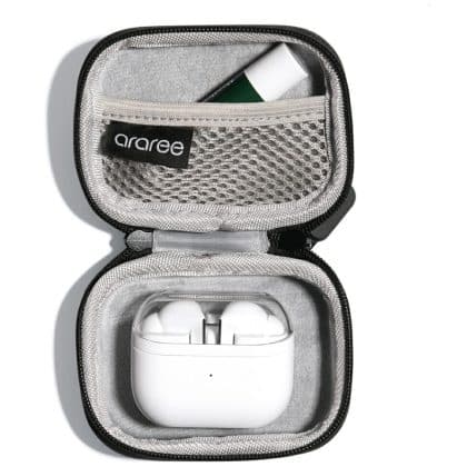 Universal Earphones Case Araree Carrying Case Small Black