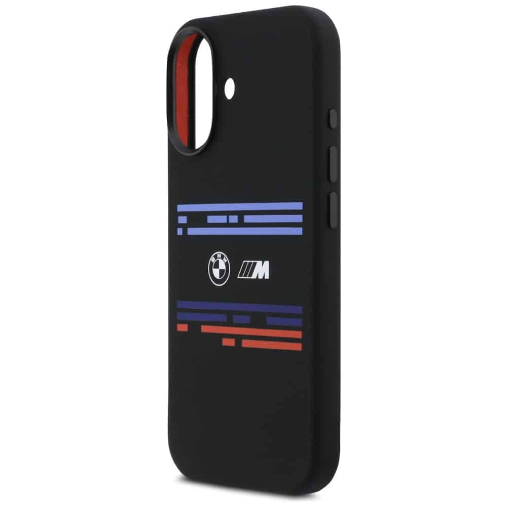 Bmw M Silicon Horizontal Line Magsafe Case For iPhone 17 Black - Image 6