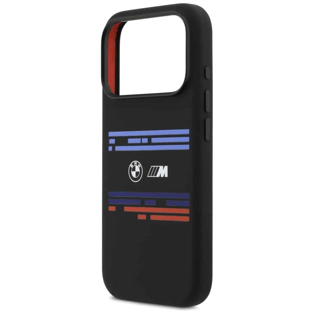 Bmw M Silicon Horizontal Line Magsafe Case For iPhone 17 Pro Black - Image 6