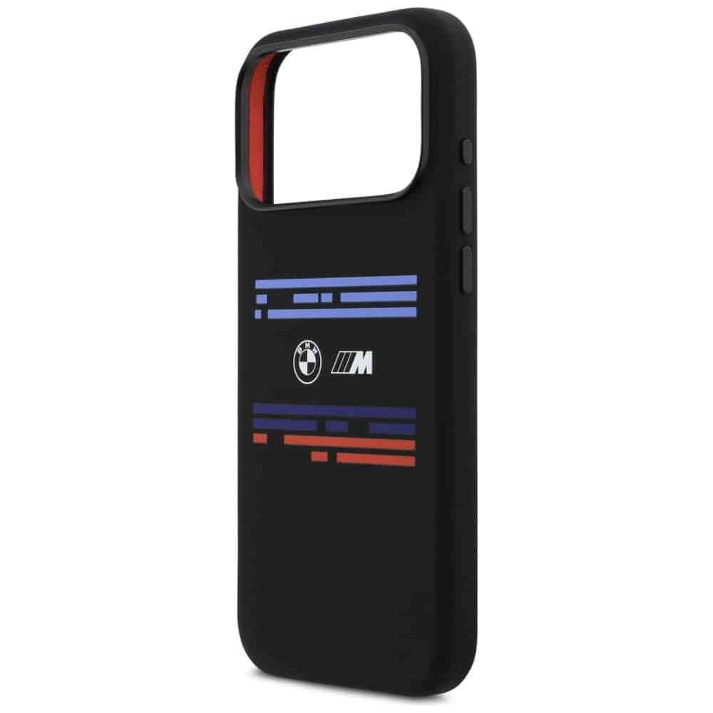 Bmw M Silicon Horizontal Line Magsafe Case For iPhone 17 Pro Max Black - Image 6