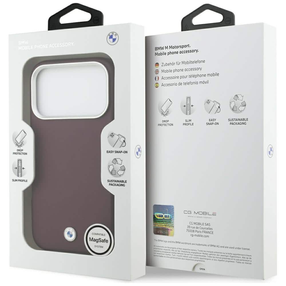 BMW Sign Full Wrapped Metal MagSafe - θήκη για Apple iPhone 17 Pro - Κόκκινο - Image 8