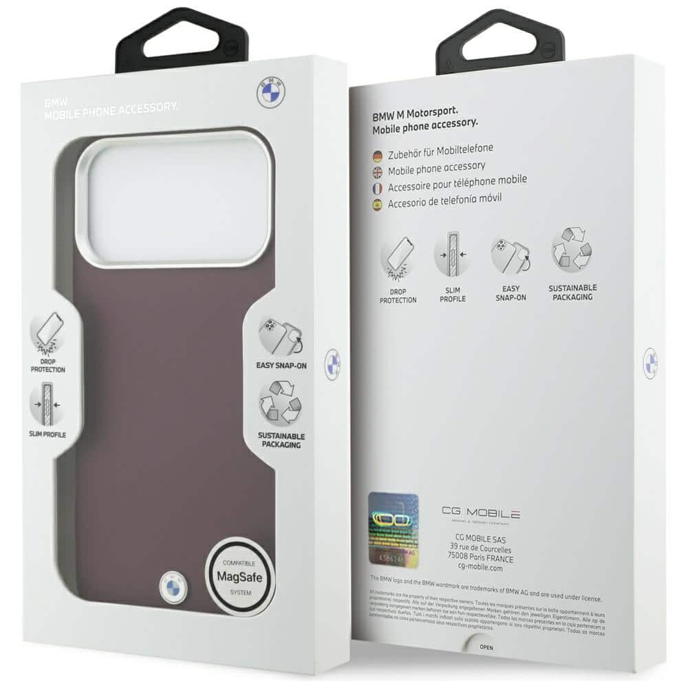 BMW Sign Full Wrapped Metal MagSafe - θήκη για Apple iPhone 17 Pro Max - Κόκκινο - Image 8
