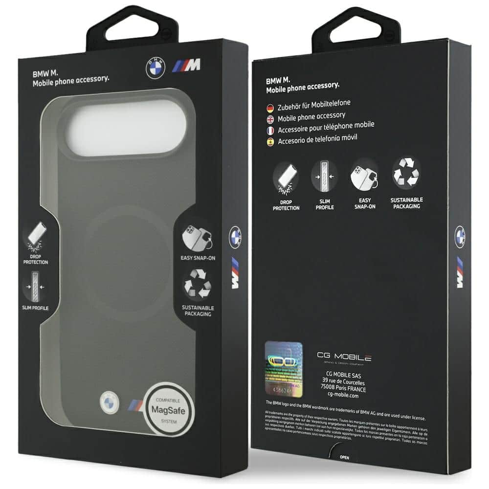 Bmw M Fw Metal Logo Magsafe Case For iPhone Air Black - Image 8