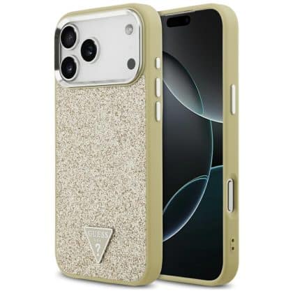 Guess Glitter Triangle - θήκη για Apple iPhone 17 Pro Max - Πολύχρωμο