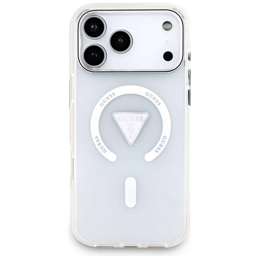 Guess IML Gradient Triangle Logo MagSafe - θήκη για Apple iPhone 17 Pro Max - Διάφανο - Image 3