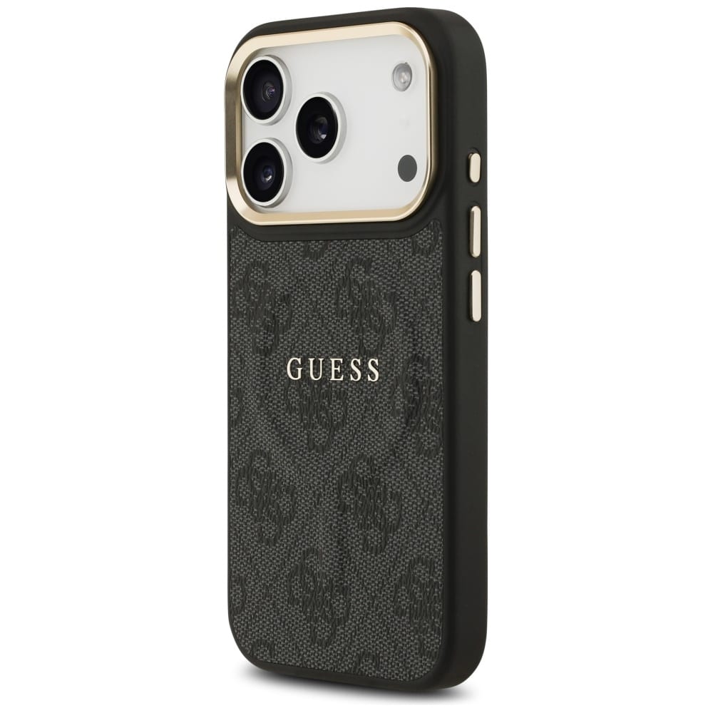 Case Guess 4g Pu Classic Logo Magsafe For iPhone 17 Pro Black - Image 2