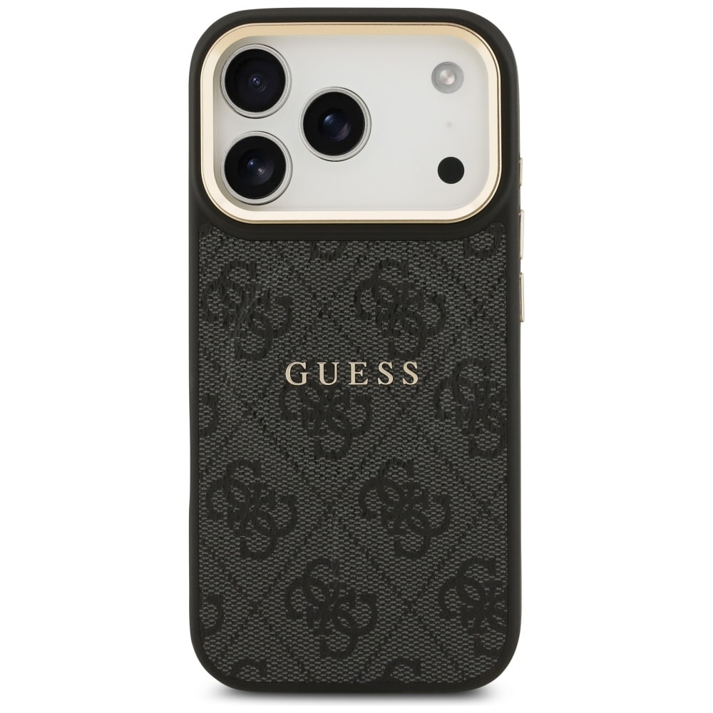 Case Guess 4g Pu Classic Logo Magsafe For iPhone 17 Pro Black - Image 3