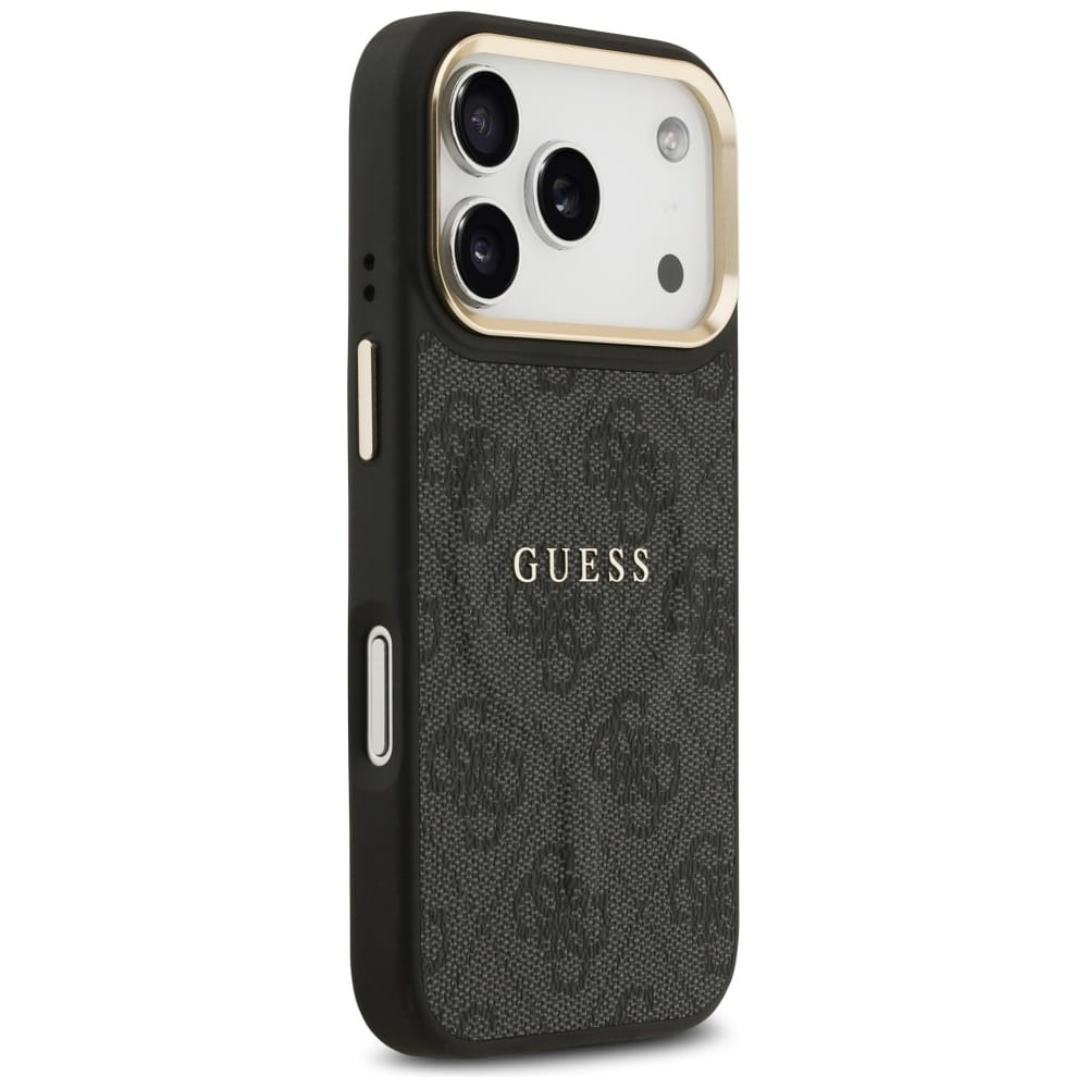 Case Guess 4g Pu Classic Logo Magsafe For iPhone 17 Pro Black - Image 4