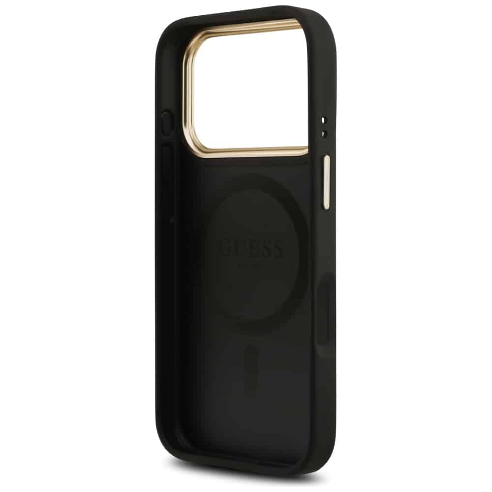 Case Guess 4g Pu Classic Logo Magsafe For iPhone 17 Pro Black - Image 7