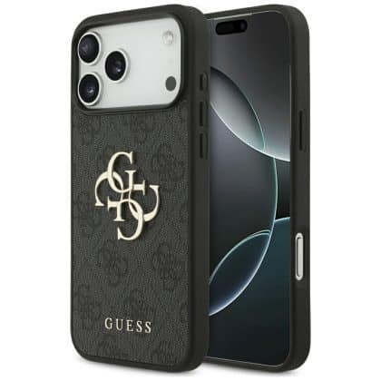 Guess Big Metal Logo - θήκη για Apple iPhone 17 Pro Max - Μαύρο