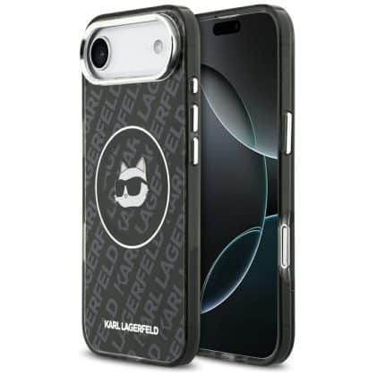 Karl Lagerfeld IML Choupette Head Logo - θήκη για Apple iPhone Air - Μαύρο