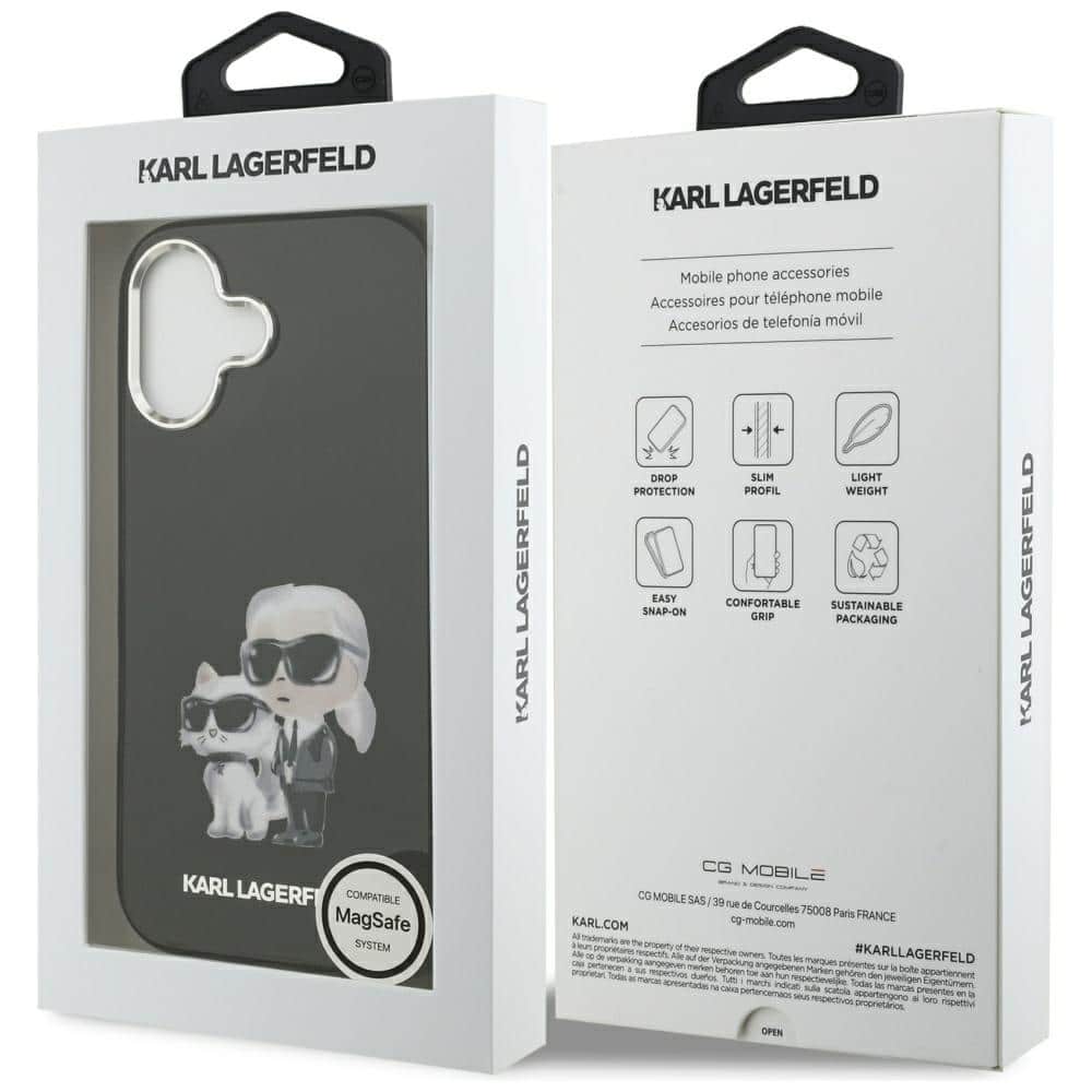 Karl Lagerfeld Karl & Choupette - θήκη για Apple iPhone 17 - Μαύρο - Image 8