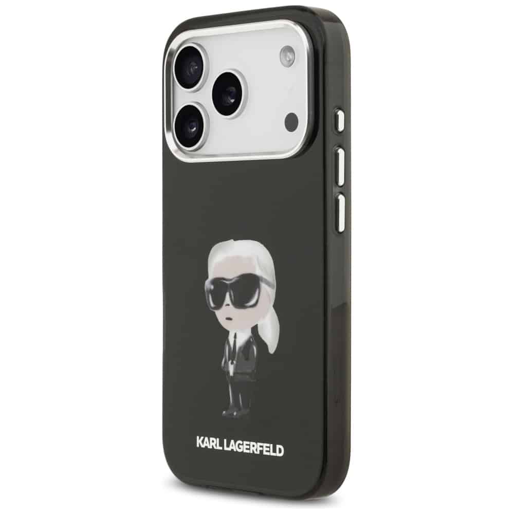 Karl Lagerfeld IML Aquarelle - θήκη για Apple iPhone 17 Pro - Μαύρο - Image 2