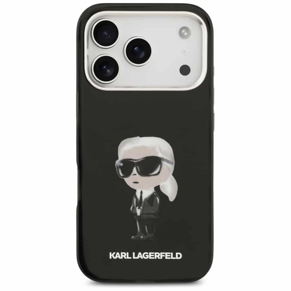 Karl Lagerfeld IML Aquarelle - θήκη για Apple iPhone 17 Pro - Μαύρο - Image 3
