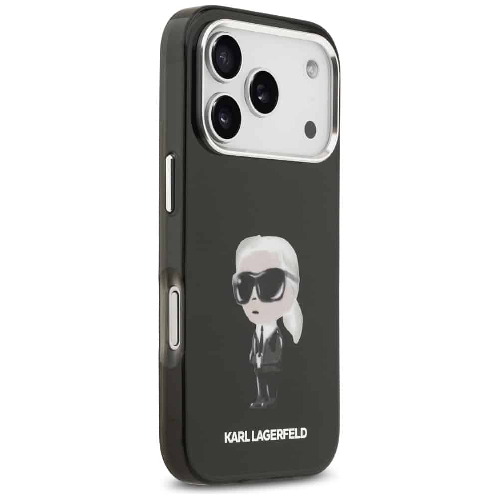 Karl Lagerfeld IML Aquarelle - θήκη για Apple iPhone 17 Pro - Μαύρο - Image 4